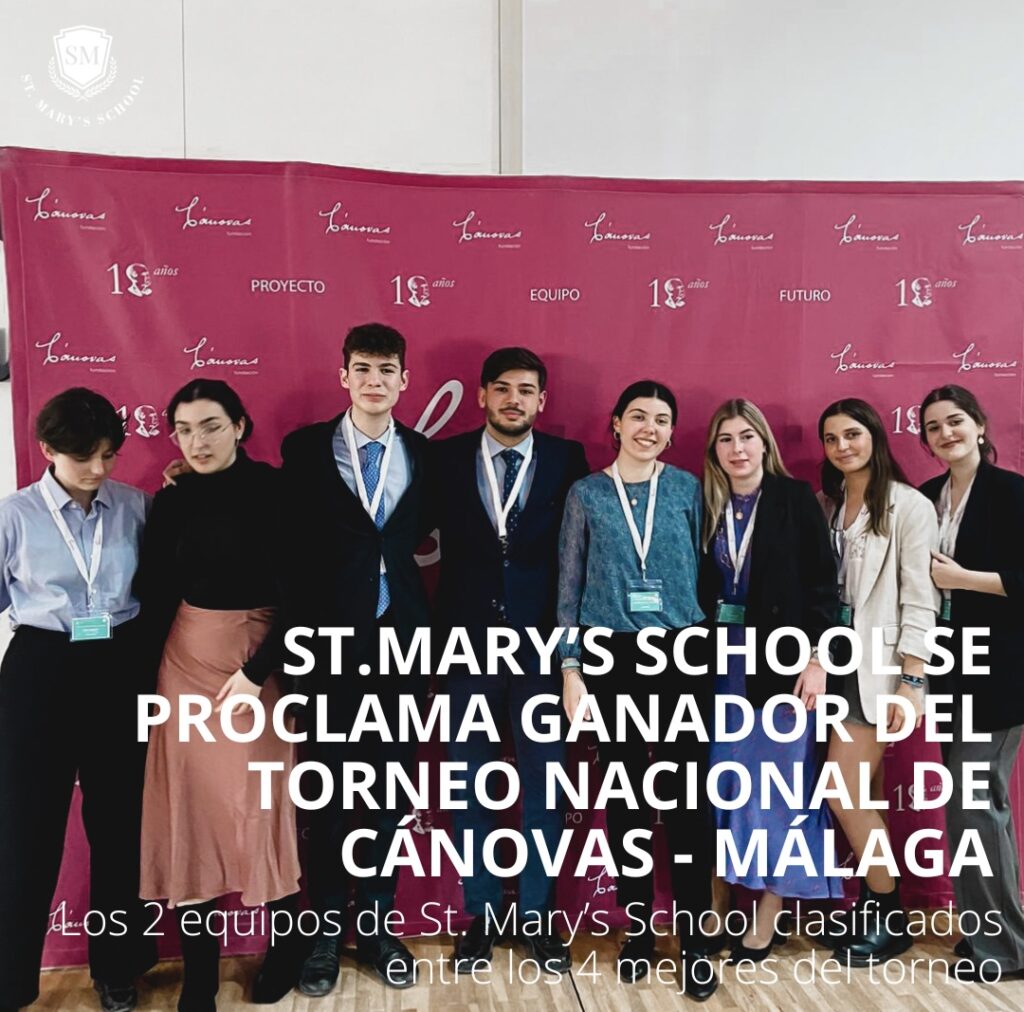 ST. MARY'S SCHOOL GANADOR DEL TORNEO NACIONAL DE DEBATE EN INGLÉS CÁNOVAS Torneo Nacional debate en ingles Canovas Malaga