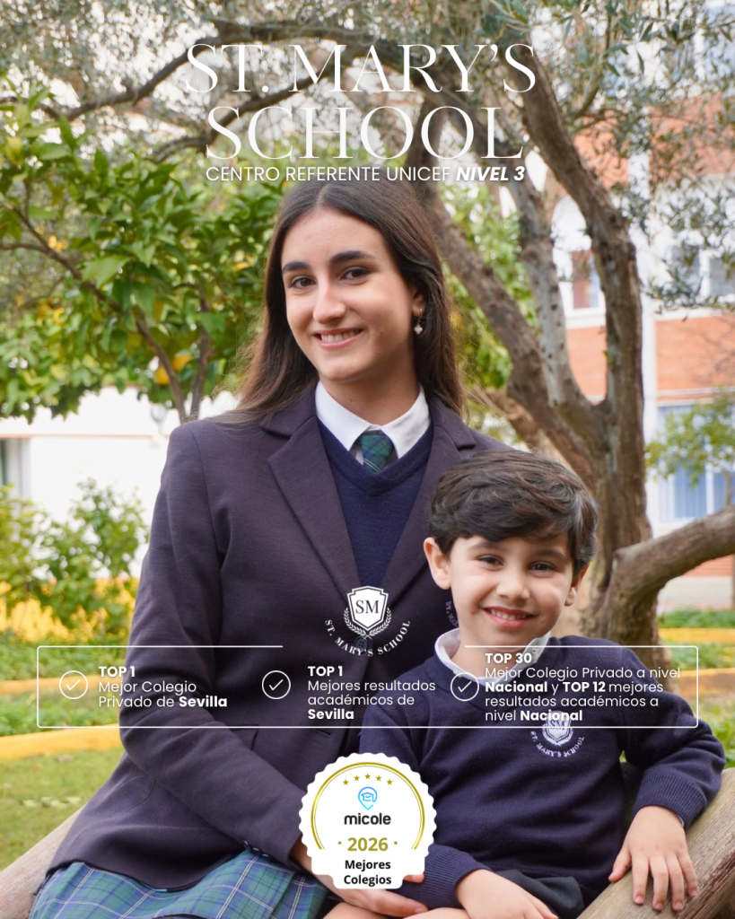 Mejor colegio de Sevilla, y mejor colegio con resultados académicos de Sevilla, y entre los mejores 30 colegios a nivel nacional
